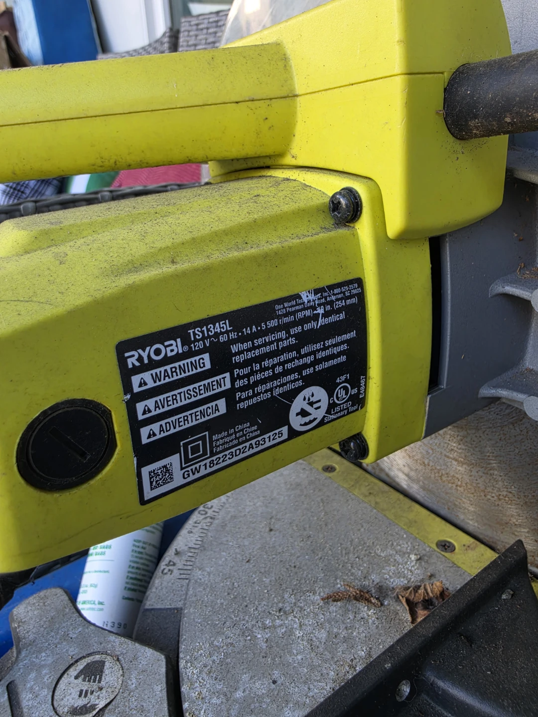 Ryobi Compound Miter Saw - photo 3