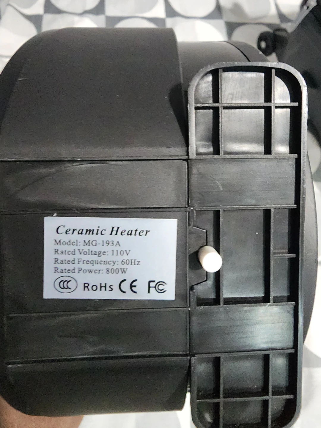 Folin Ceramic Heater MG-193A - photo 3