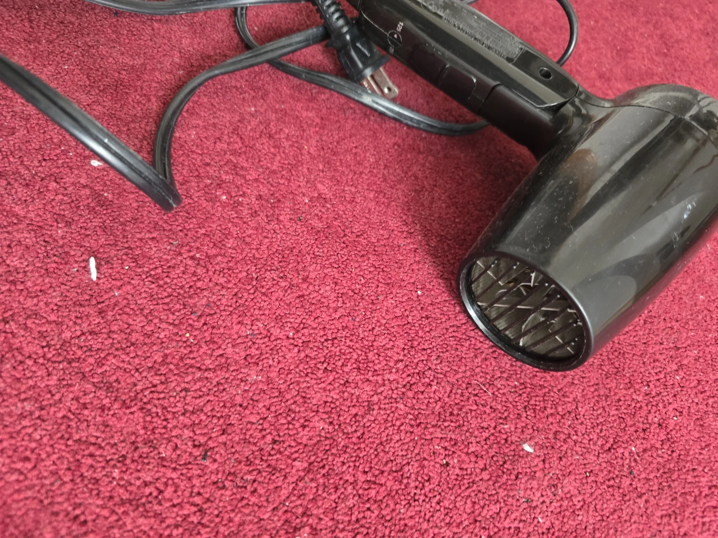 QUO Black Compact Hair Dryer - photo 3