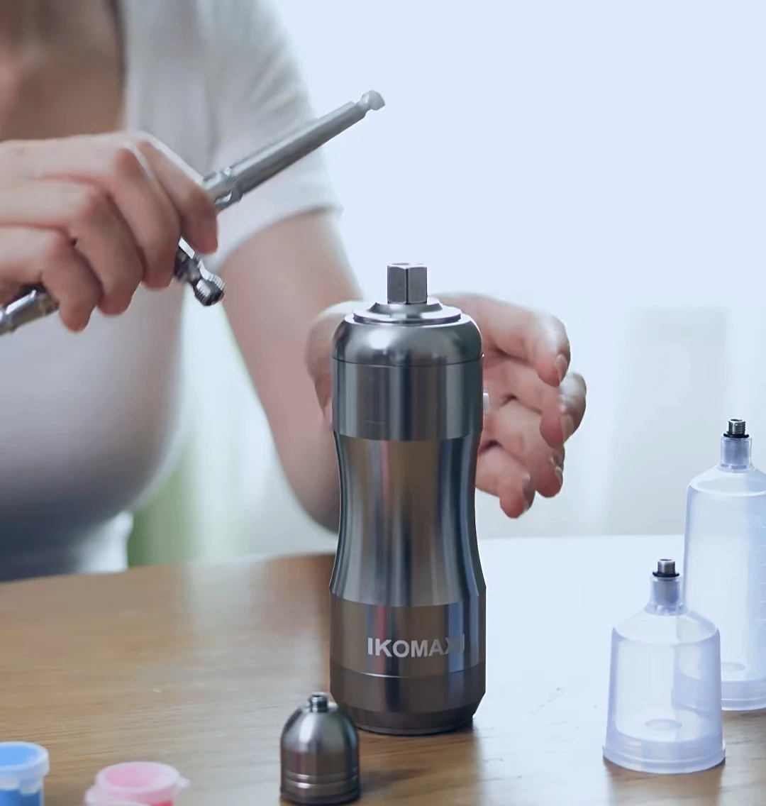 IKOMAX Portable Airbrush, Spray Gun Kit