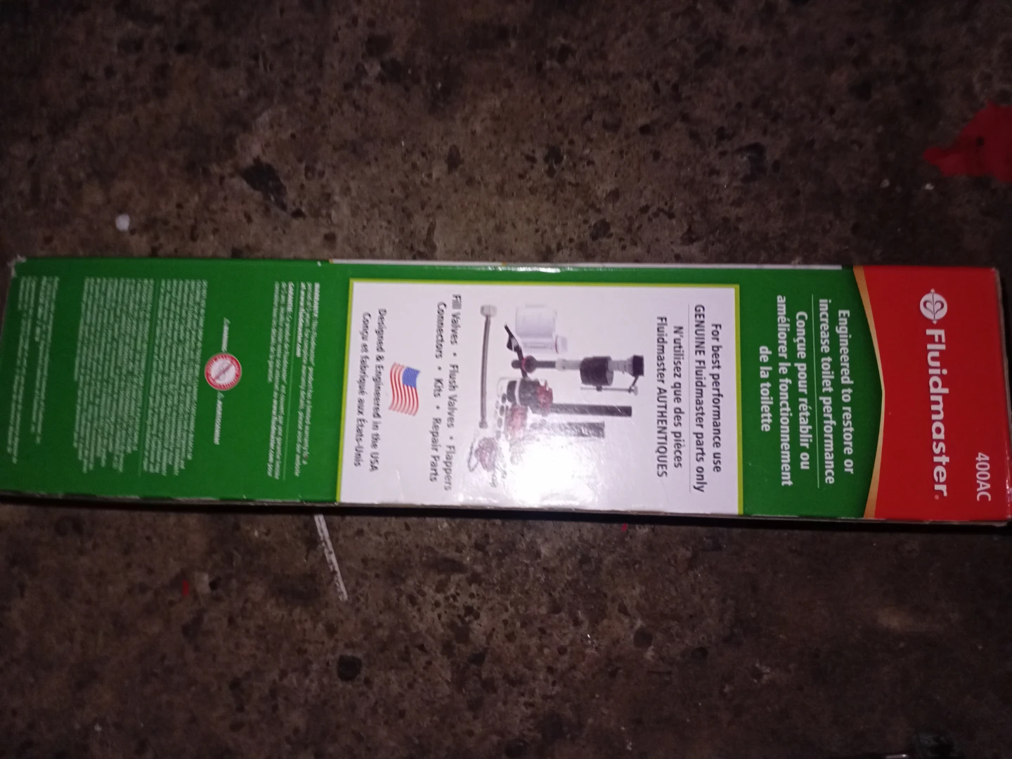 Fluidmaster 400AC Universal Toilet Fill Valve - photo 2