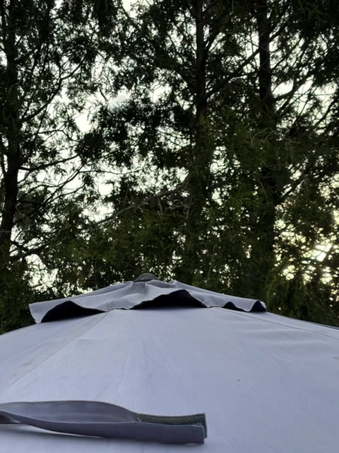 Patio Umbrella with Iron stand included - photo 3