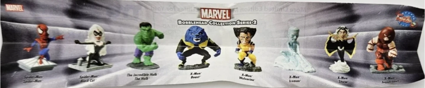Marvel Bobblehead Collection Series 2 Figurines (missing 4)