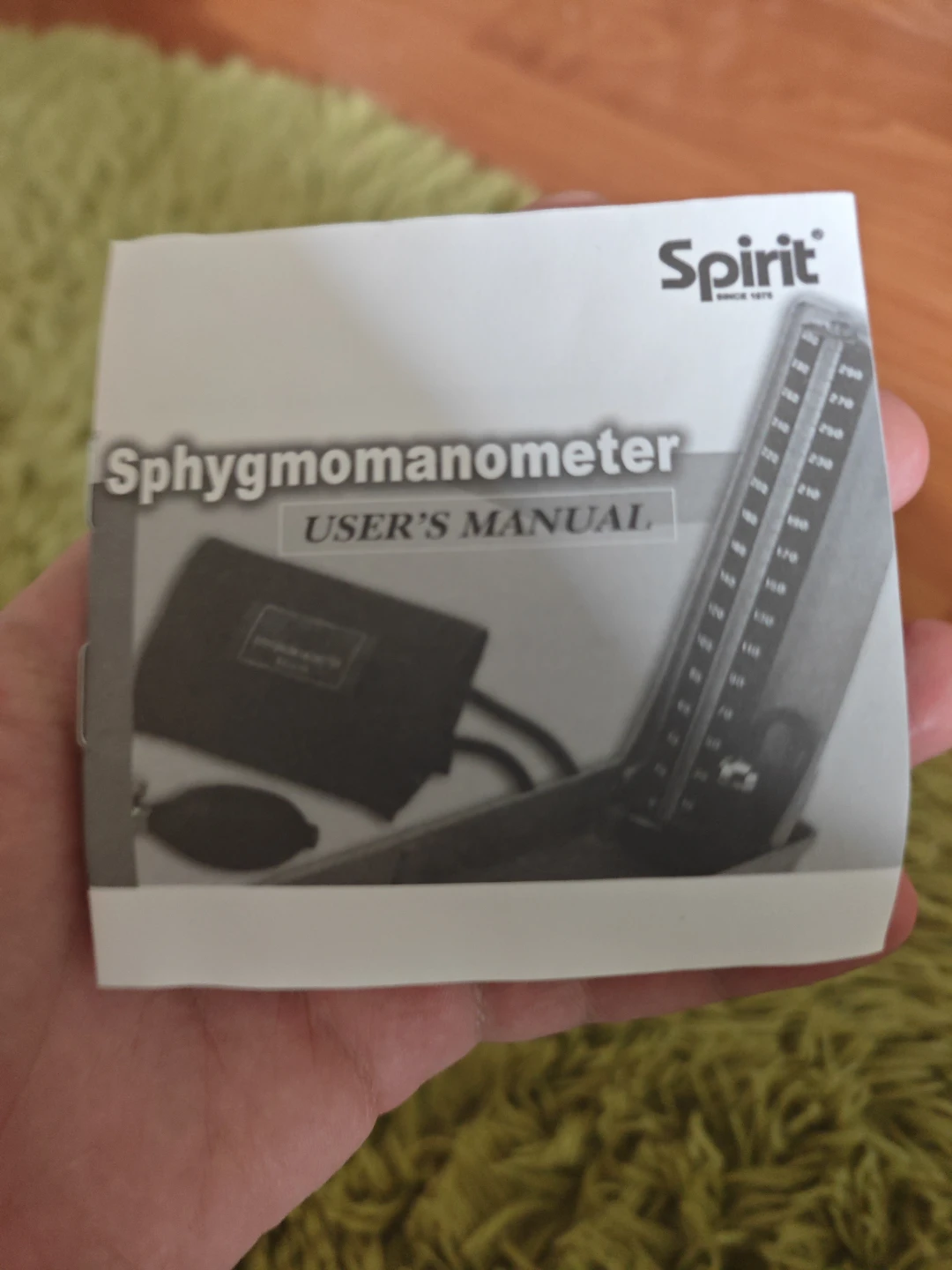 Spirit Sphygmomanometer Blood Pressure Monitor with Adult Cuff - photo 5