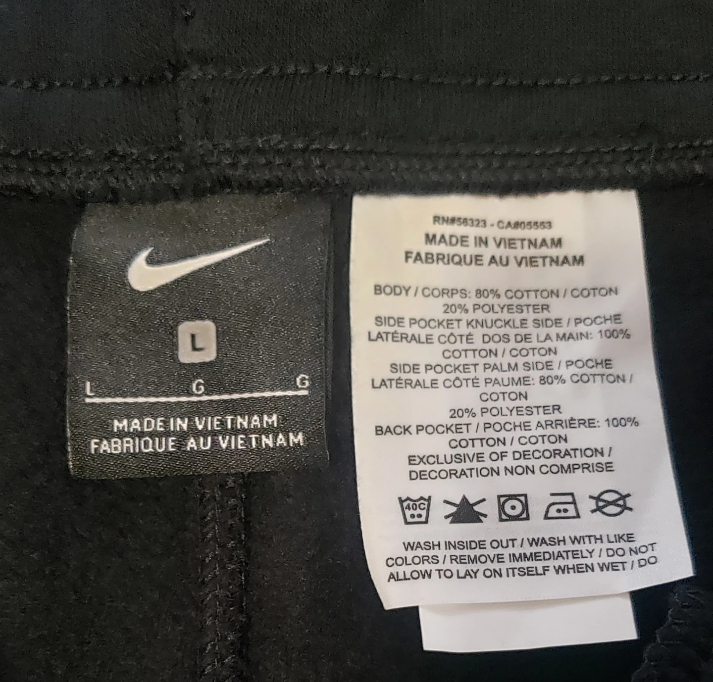 Brand new Nike Mens Shorts Black Size L - photo 2