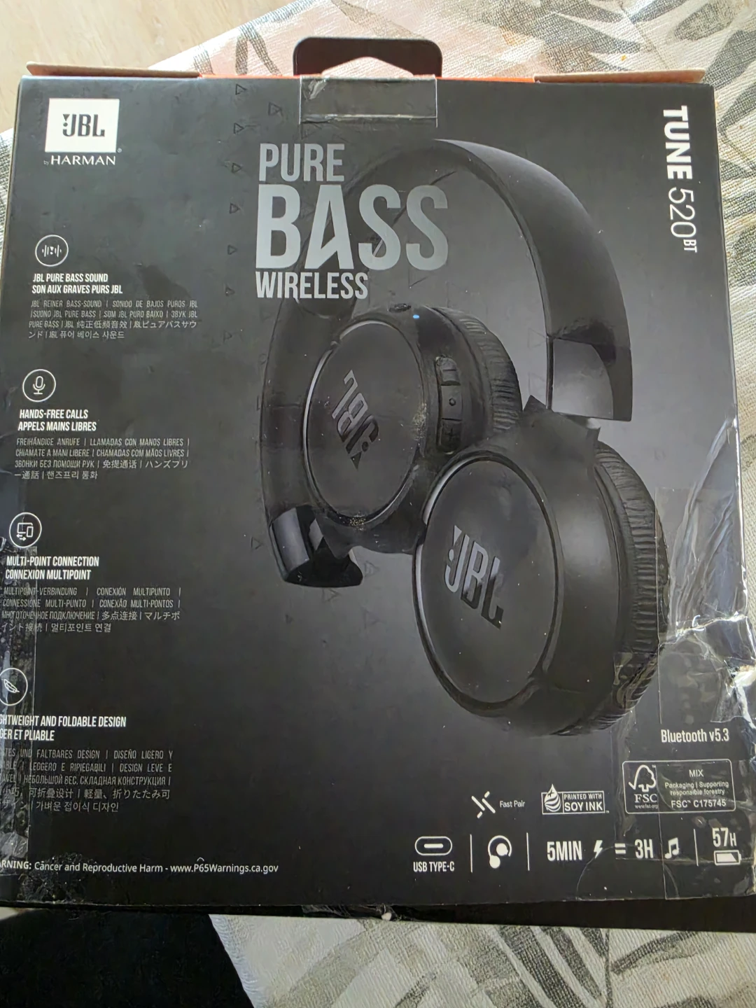 JBL Tune 520BT Wireless Headphones - photo 2