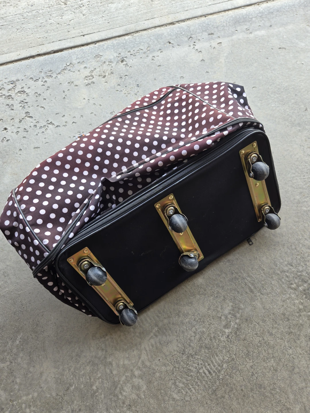 Brighton Polka Dot Rolling Luggage - photo 2