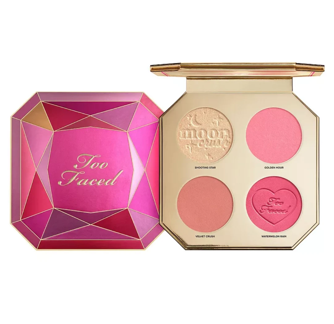 (NEW) 💋 Too Faced - Jewel Crush Blush & Highlighter Face Palette