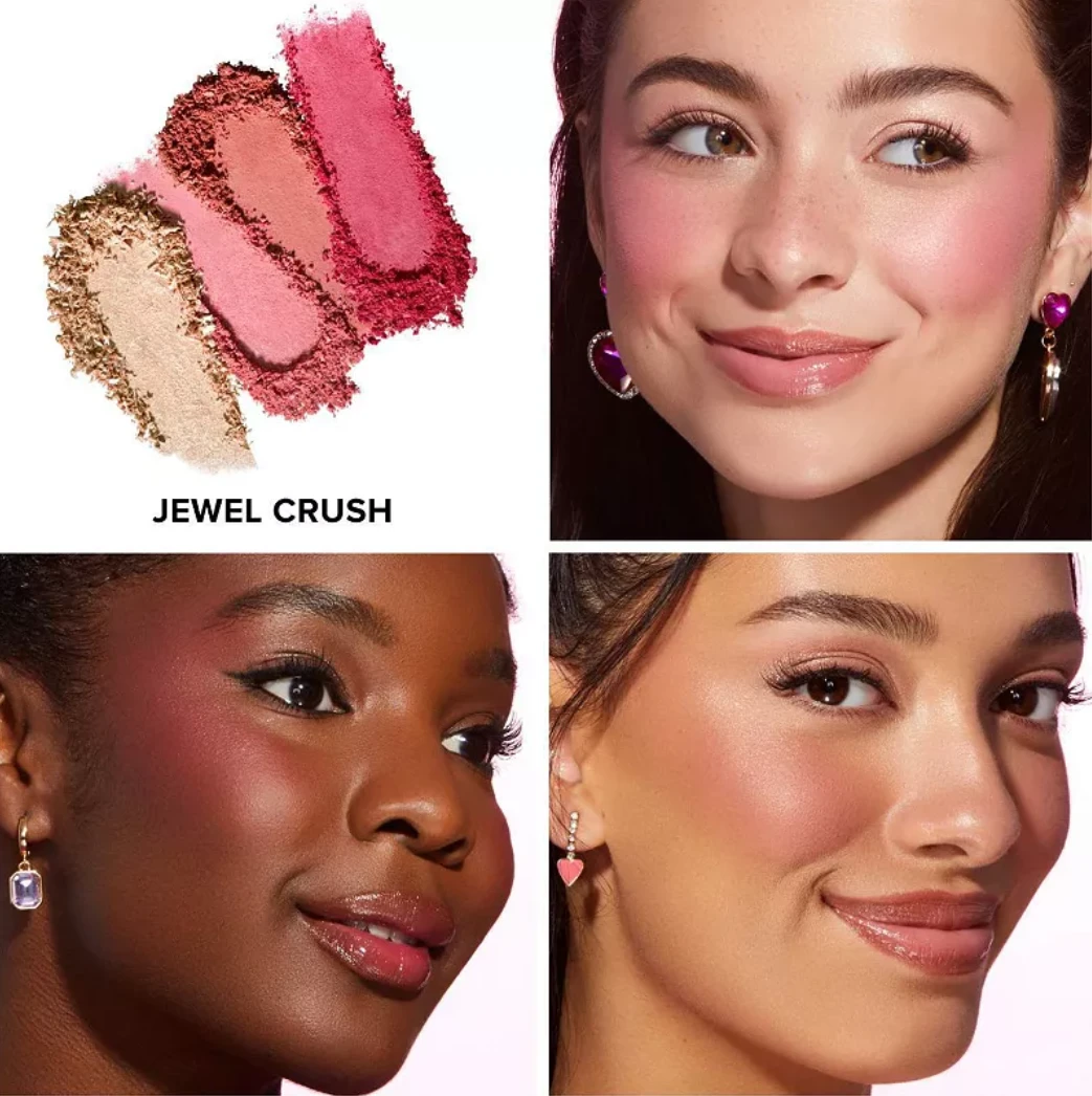 (NEW) 💋 Too Faced - Jewel Crush Blush & Highlighter Face Palette - photo 3