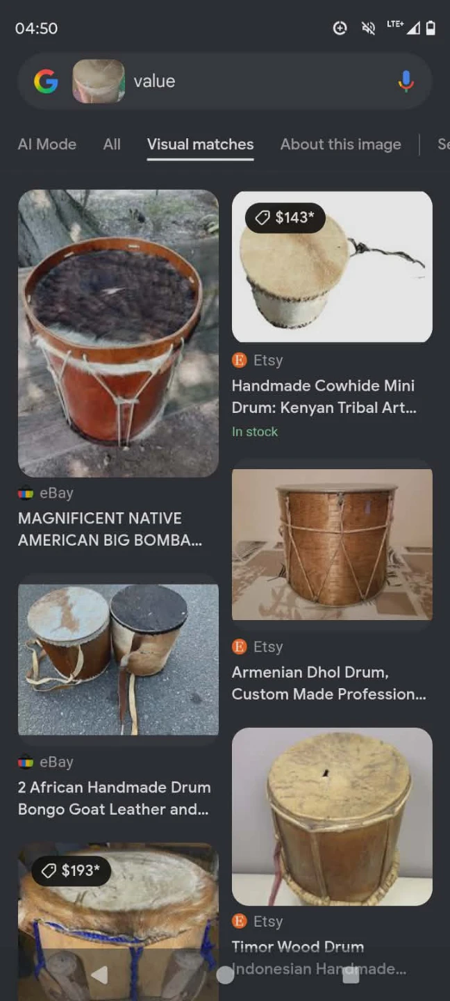 Handmade Drum native American - photo 4
