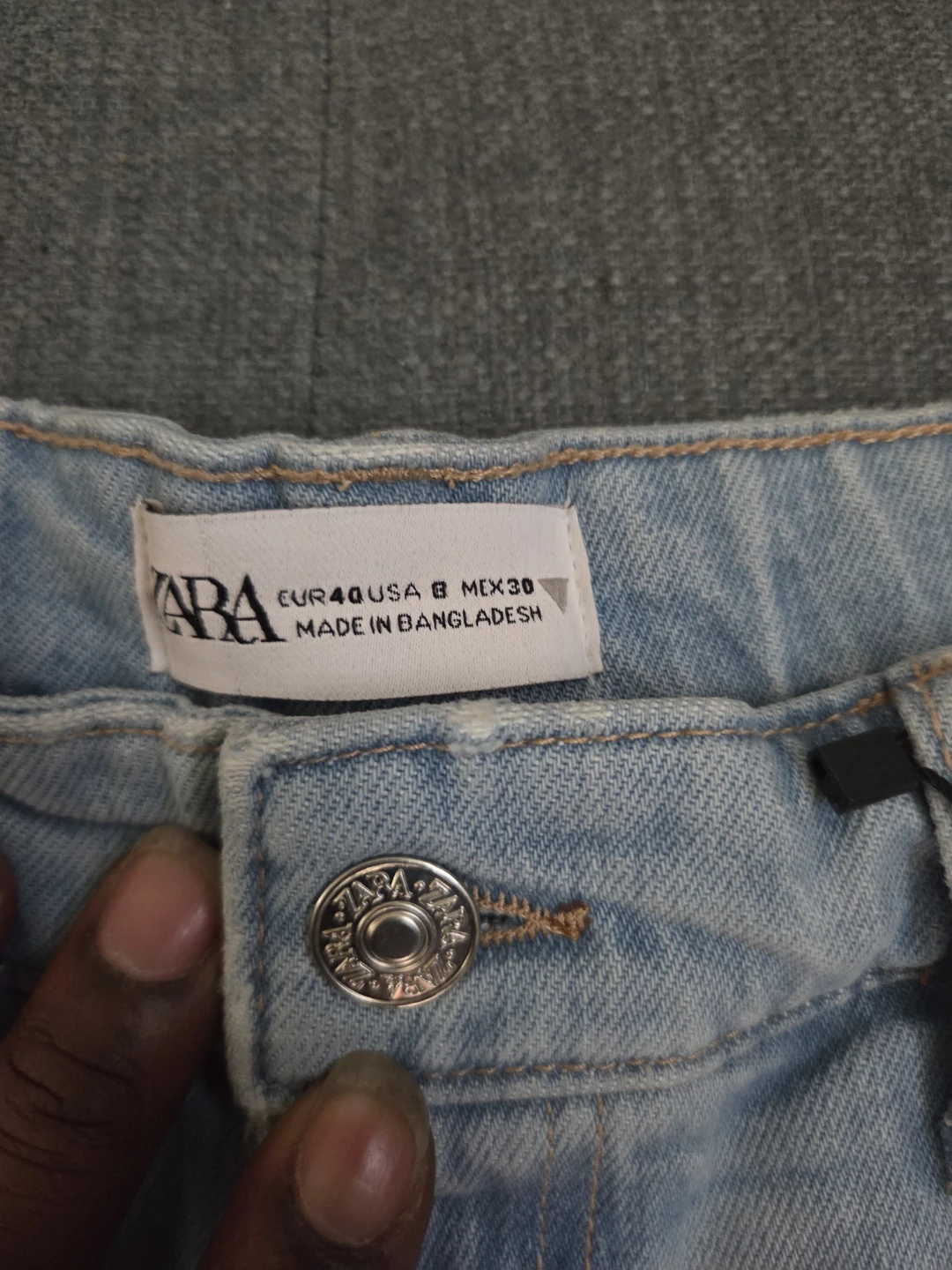 Zara Denim Shorts - photo 2
