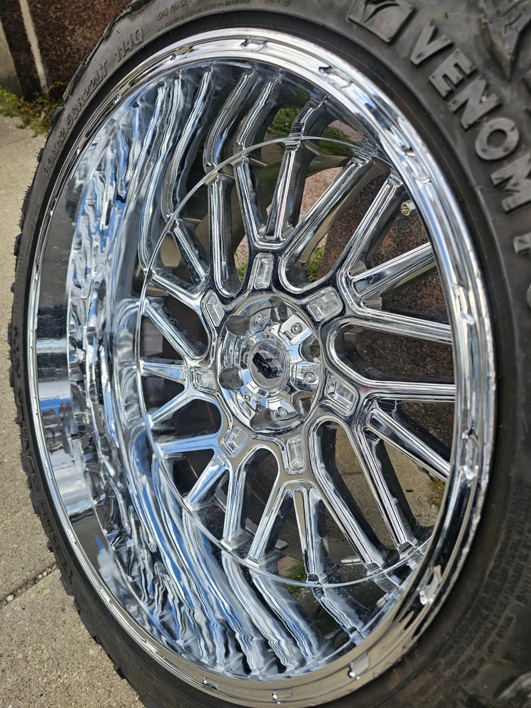 New 22x12 vision rims wheels 6x139.7 - photo 3