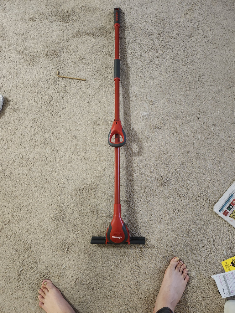 Vileda Window Cleaner with Telescopic Handle