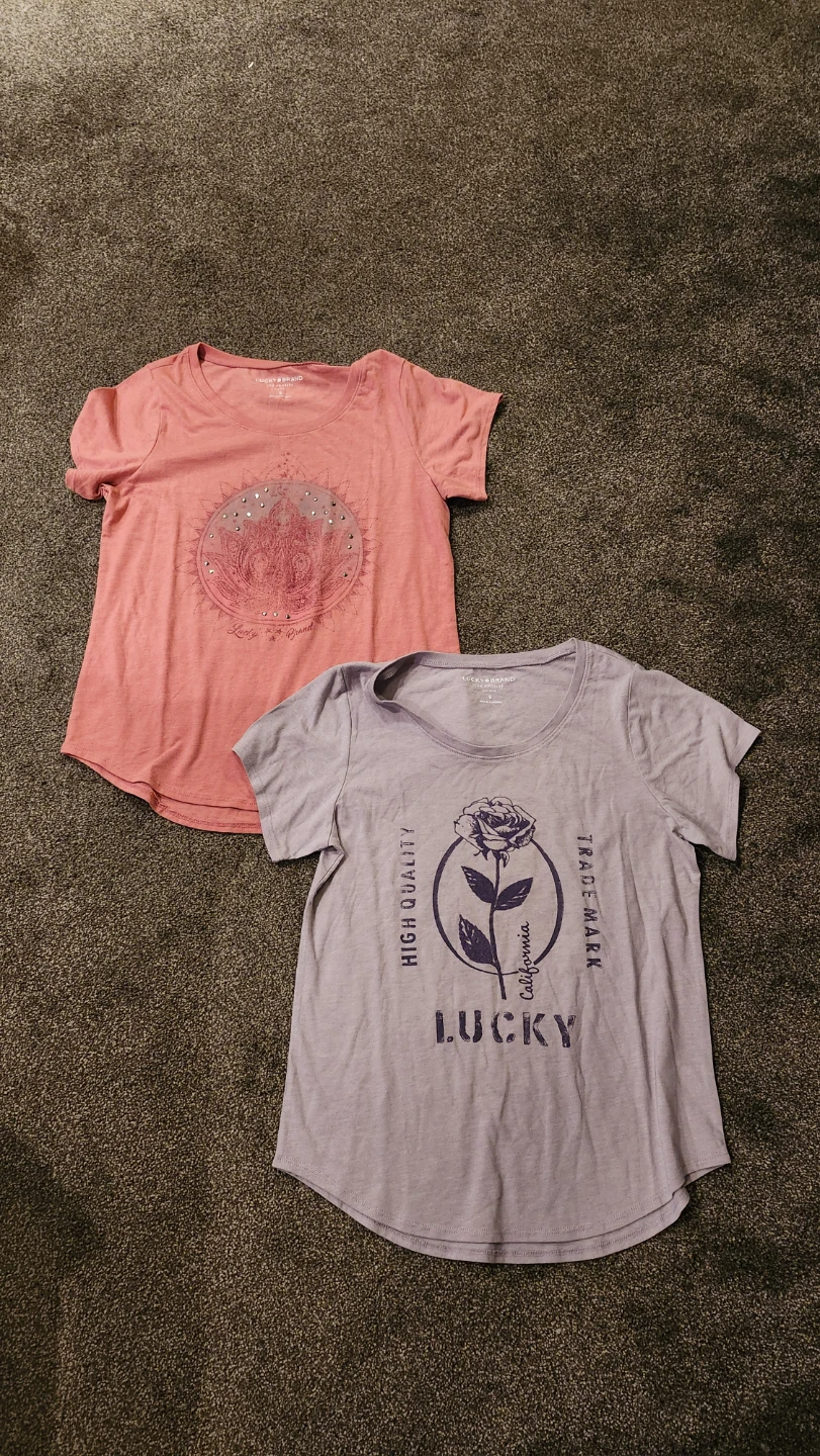 Lucky Brand Women's T-Shirts - Set of 2