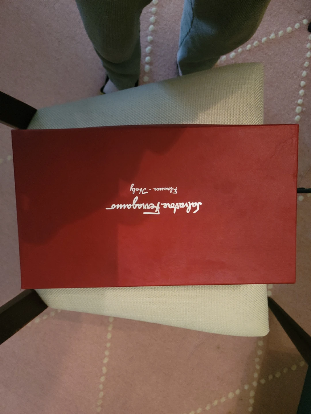 Salvatore Ferragamo Women's Red Patent Leather Heels Size 6.5 D