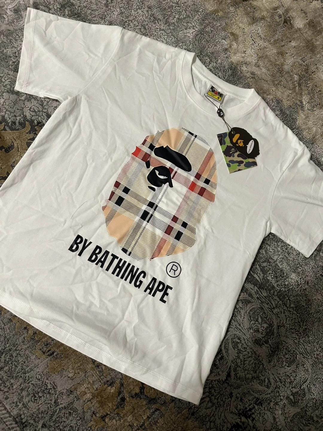 Brand new Bathing Ape T-Shirt White burberry - photo 2
