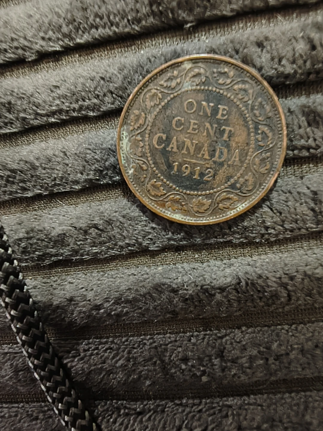 Canadian One Cent Coins - 1912, 1915, 1920