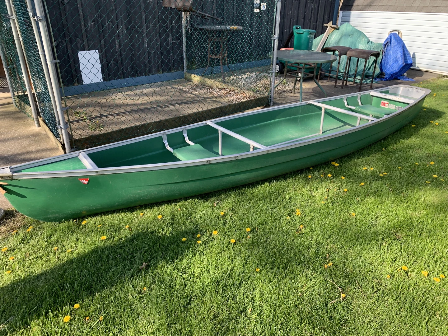 16 ft Coleman Flatback Canoe