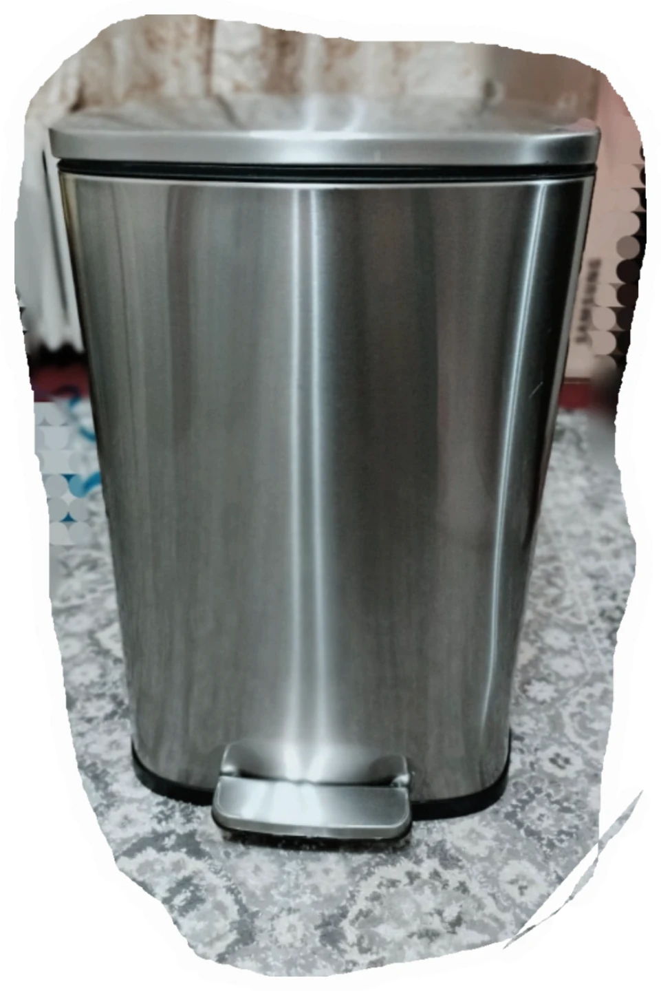 Stainless Steel Step Trash Can