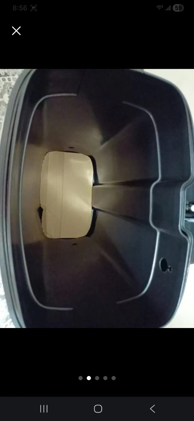 Stainless Steel Step Trash Can - photo 2