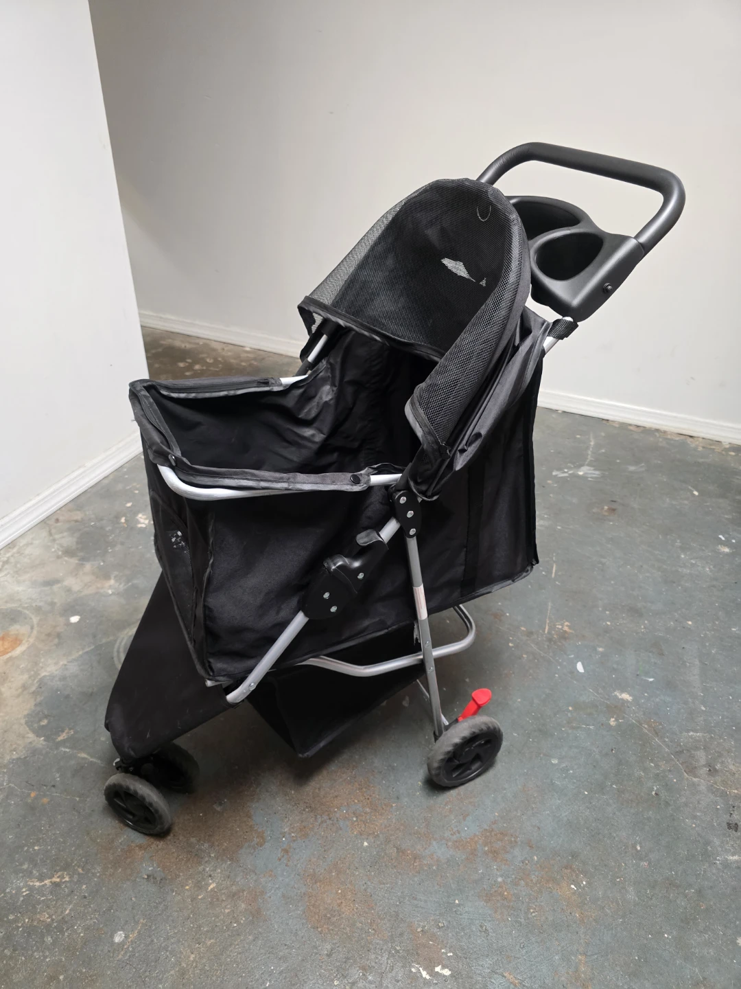 Black Pet Stroller