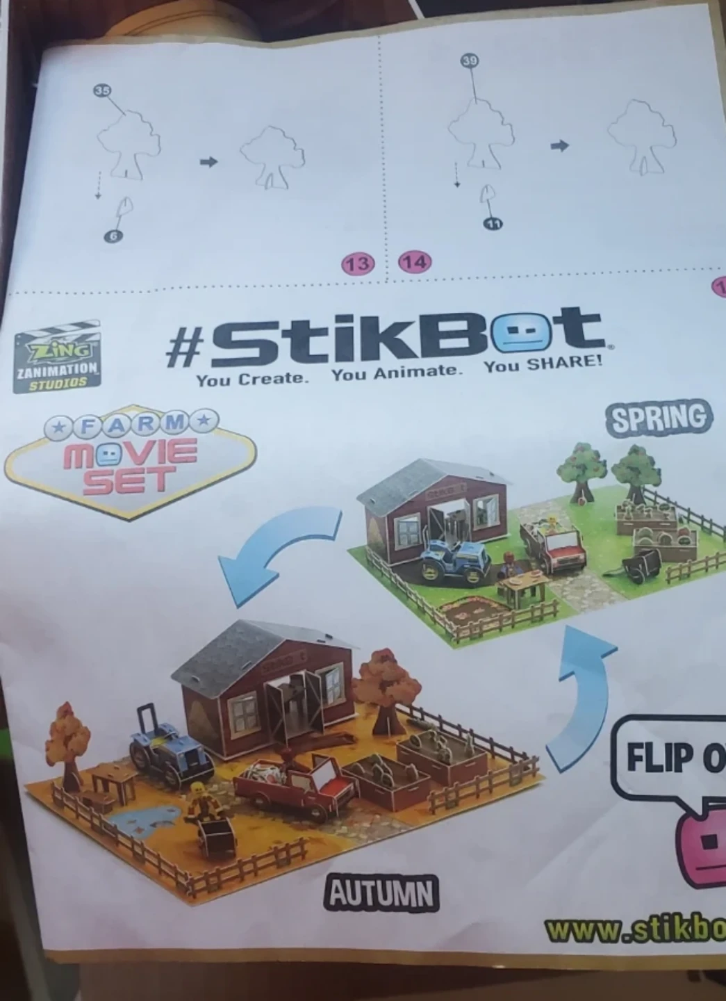#StikBot Farm Movie Set