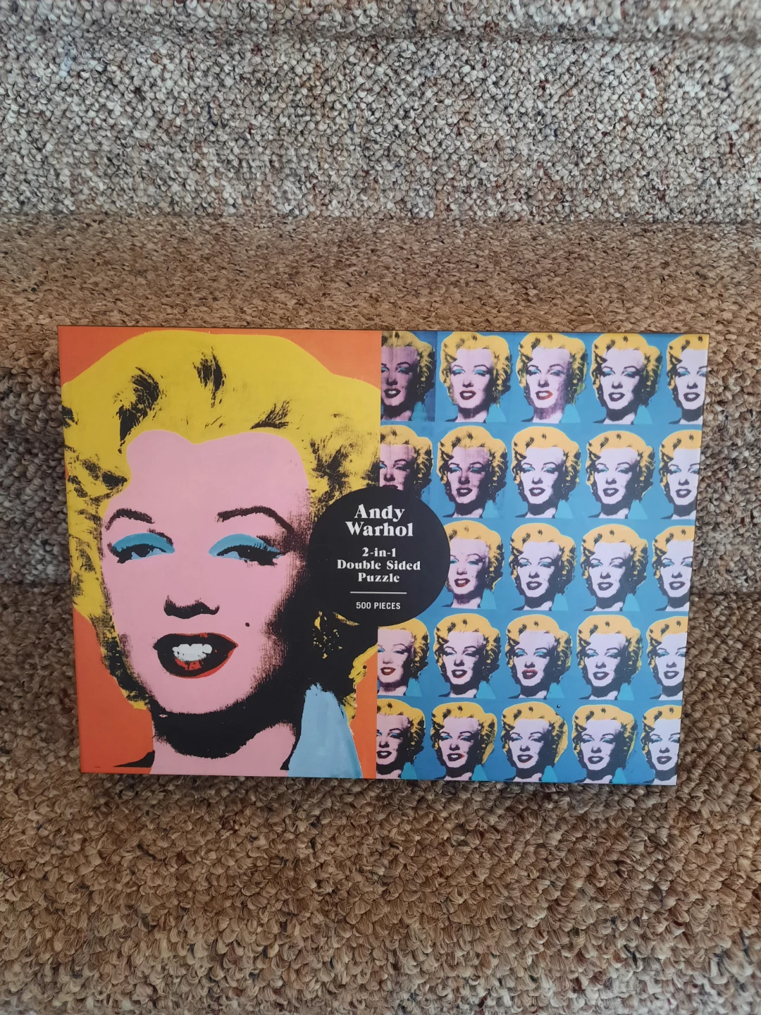 Double-Sided "Marilyn" Puzzle. Galison, 500pc.