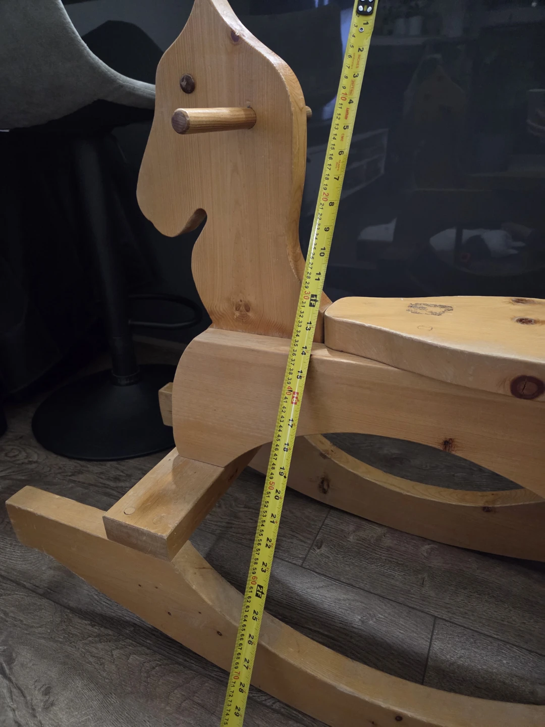 Wooden Rocking Horse Toy or home decor - photo 2