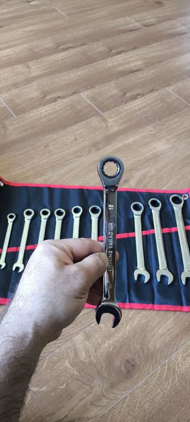 YOFE Professional Ratcheting Wrench Set – 10PCS - photo 5