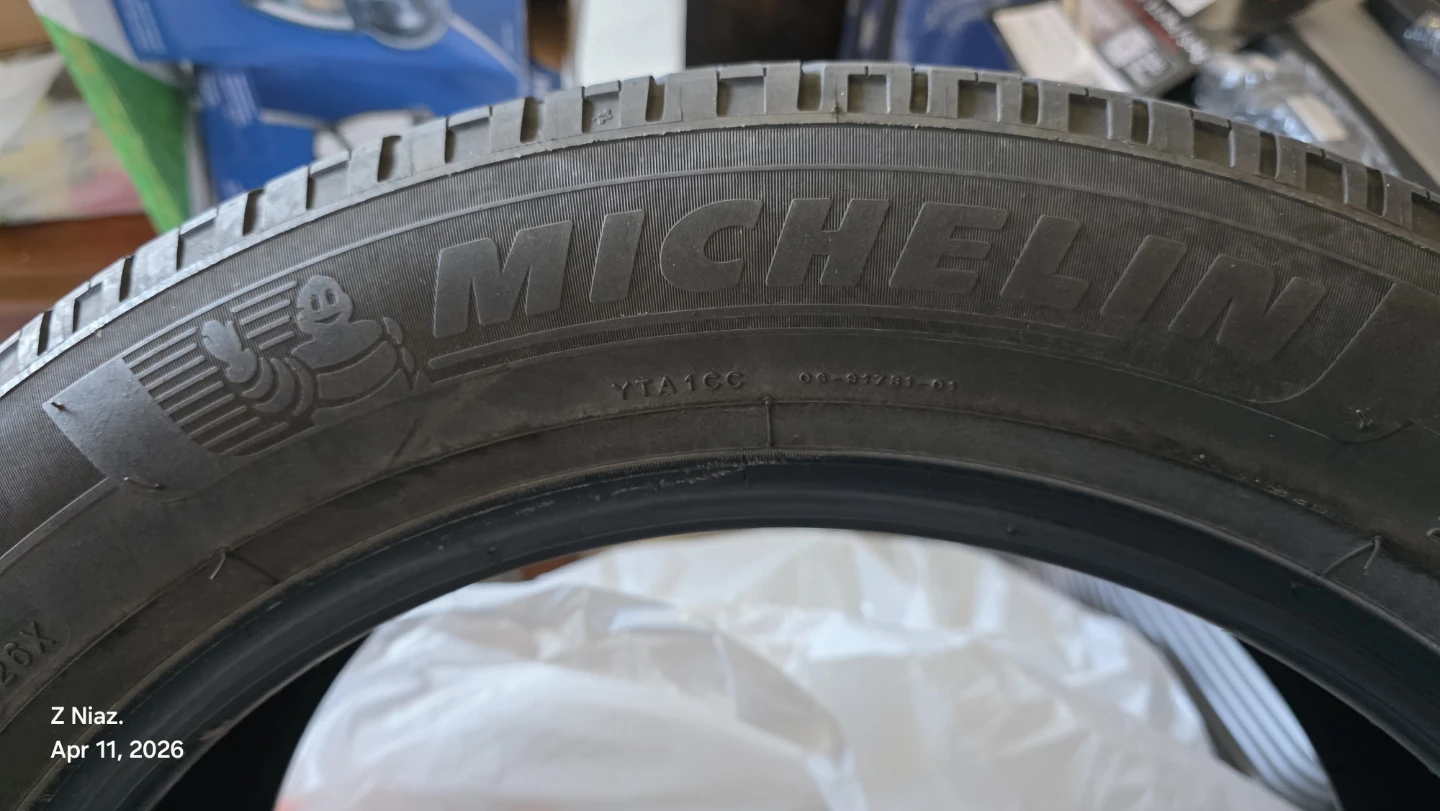 3 Michelin Tires 225/55R18 98V