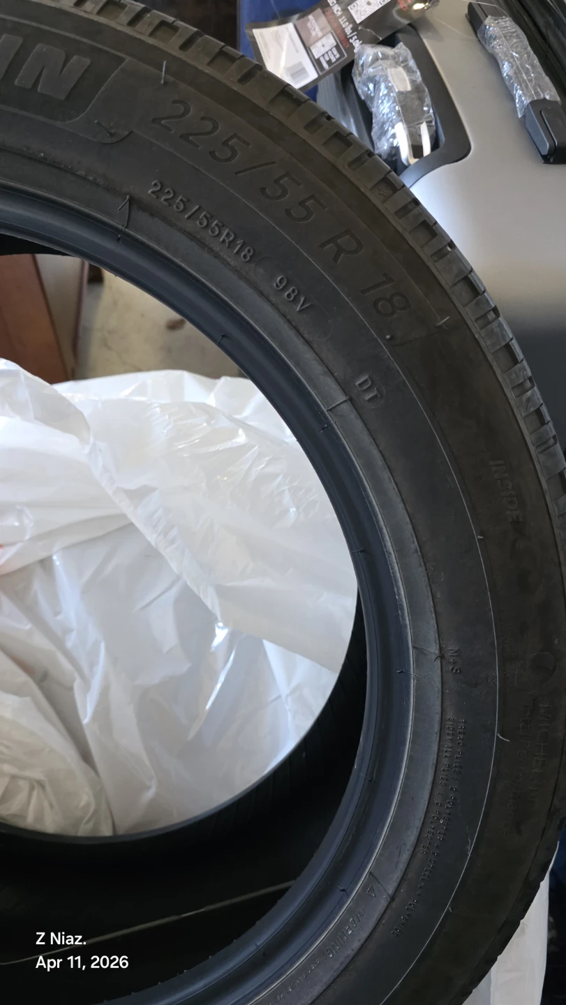 3 Michelin Tires 225/55R18 98V - photo 5