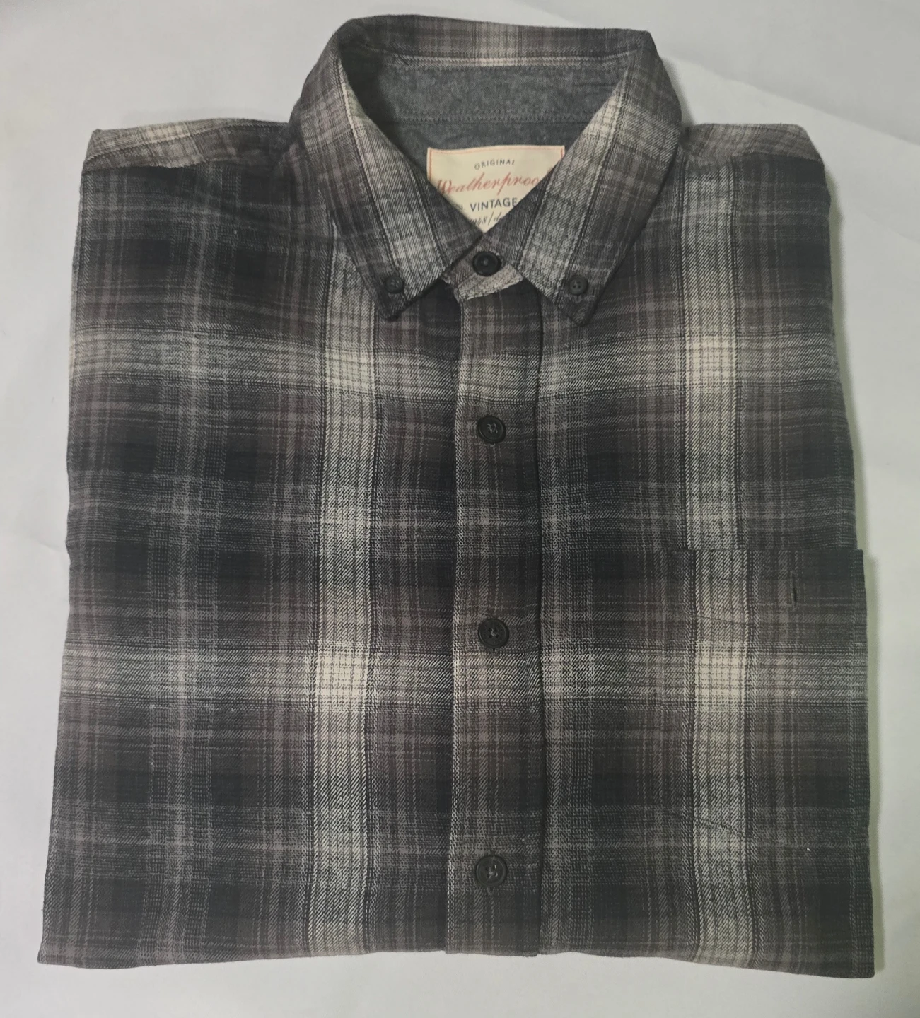 Brand new Waterproof Vintage Mens Long Sleeve Flannel Hirt