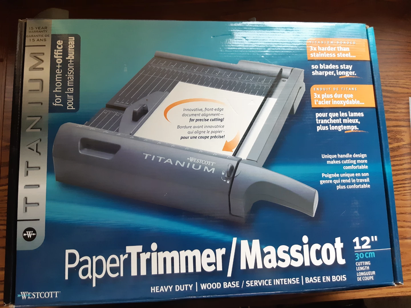 Westcott Titanium Paper Trimmer/Massicot 12" - photo 2