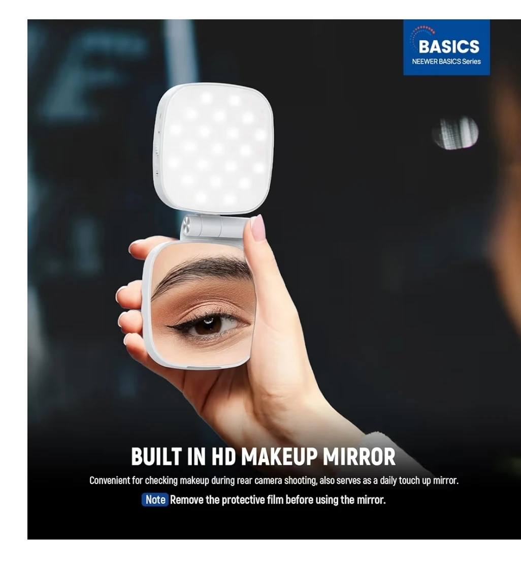 Selfie Light Mirror for make up selfie or phone stand