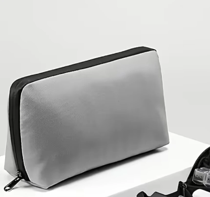 Grey Travel Organizer Bag for Electronics - photo 3