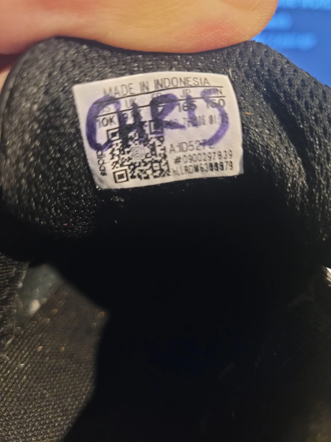 Adidas Black Sneakers - 10C - photo 4