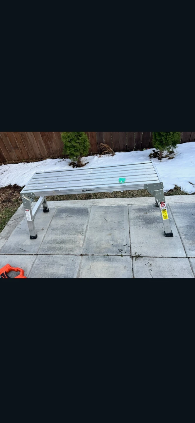 Mastercraft Aluminium Work Platform