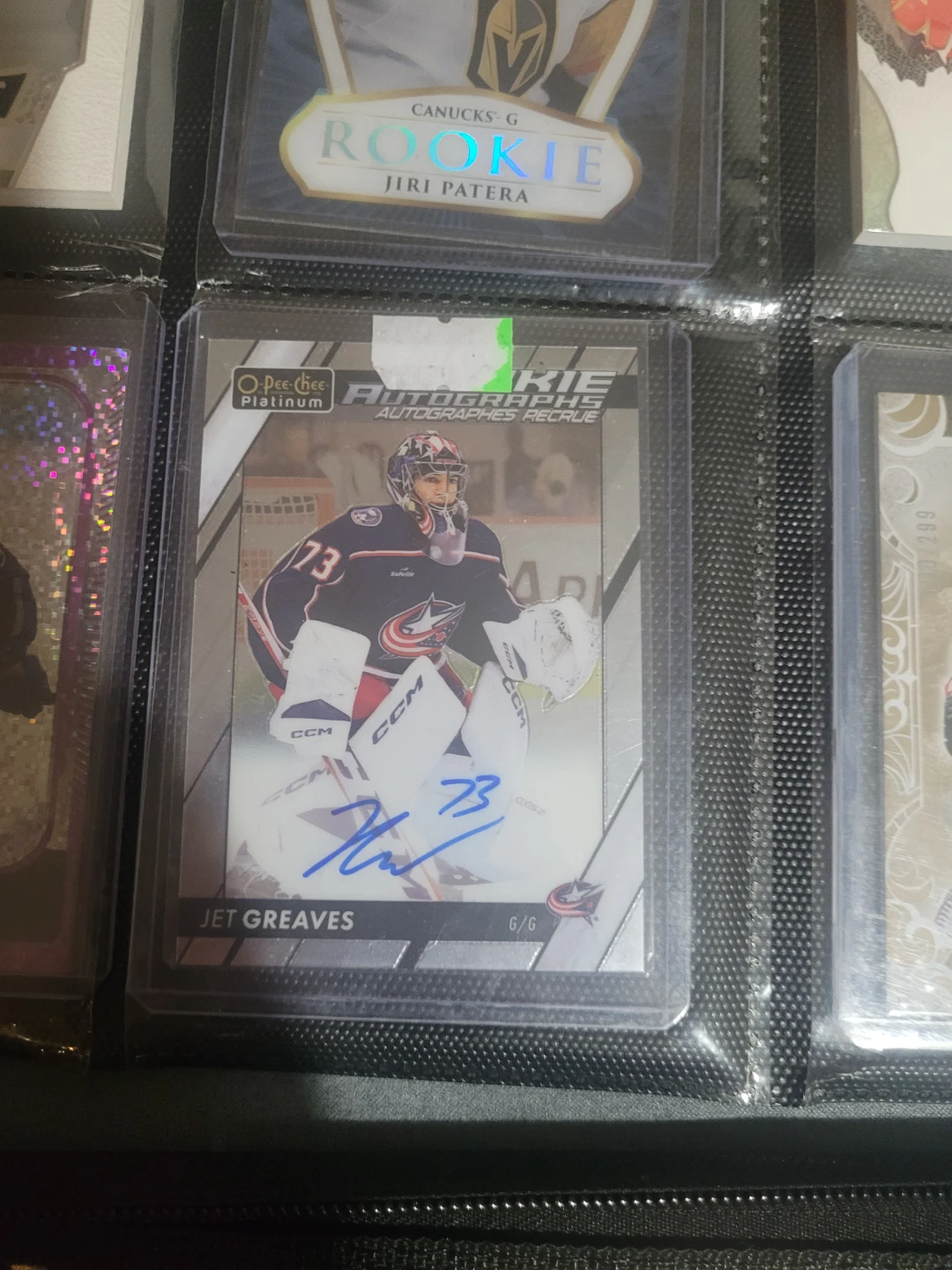 Jet Greaves Autographed Hockey Card - photo 2