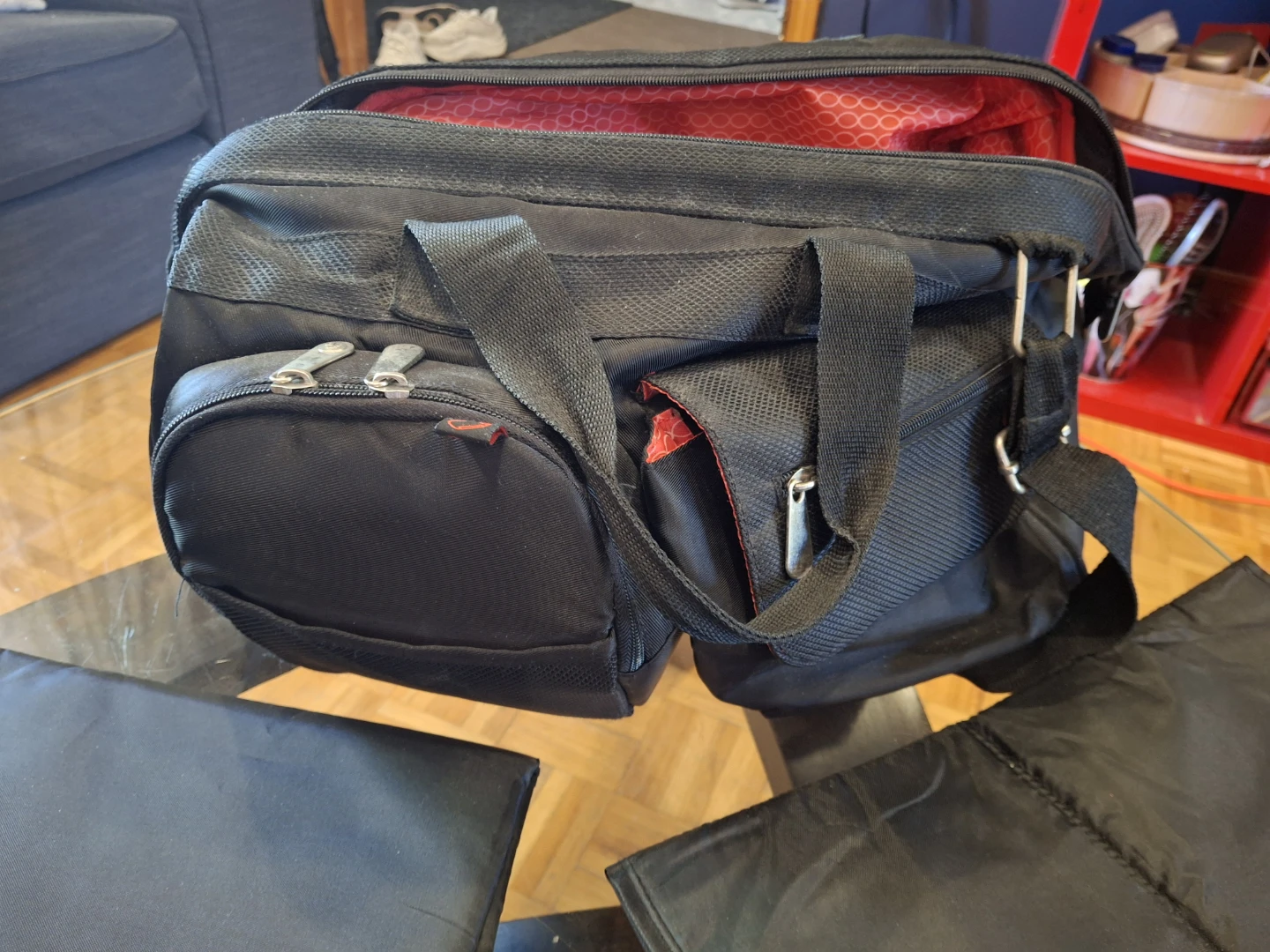Black Diaper Bag with Changing Pad - photo 3