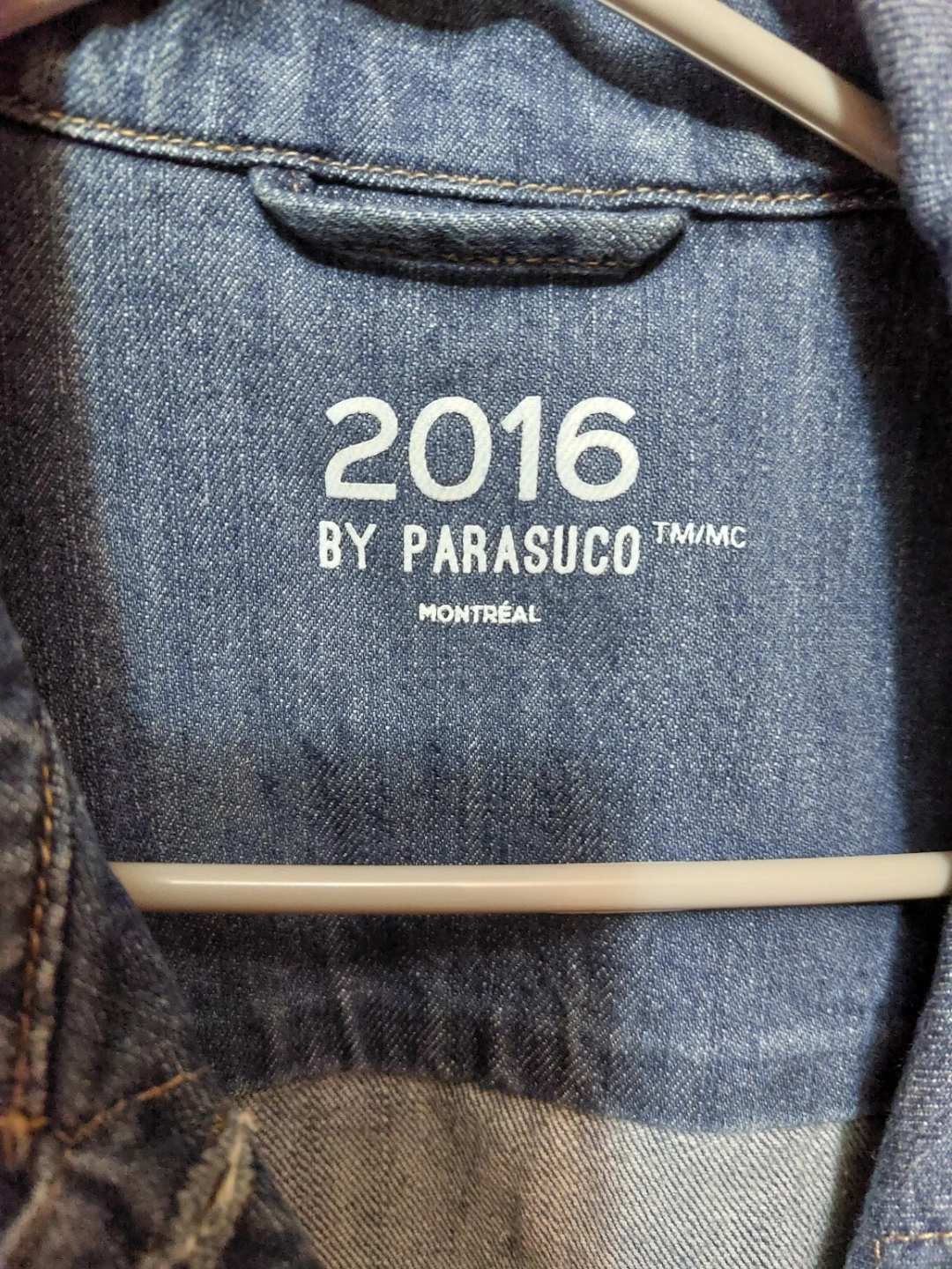 2016 by Parasuco Denim Vest Size M 100% cotton - photo 4