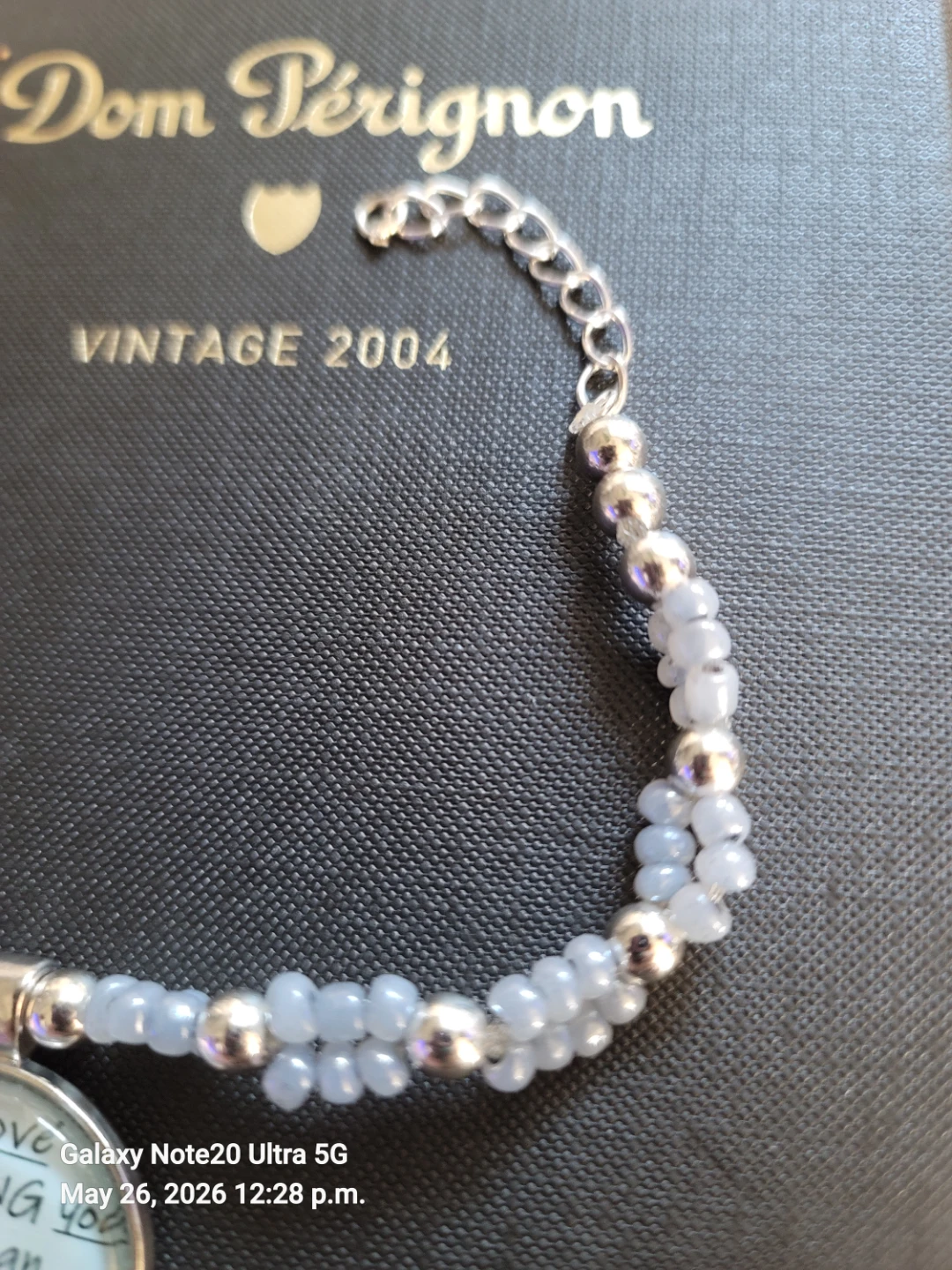 Beaded Bracelet with 'I Fucking Love You' Charm - photo 3