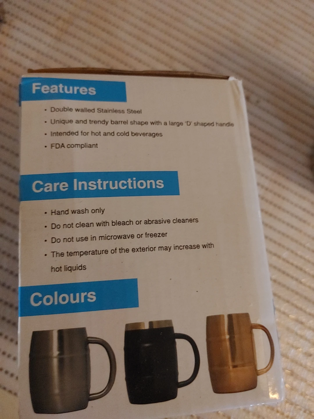 NOW Stainless Steel Barrel Mug - photo 3