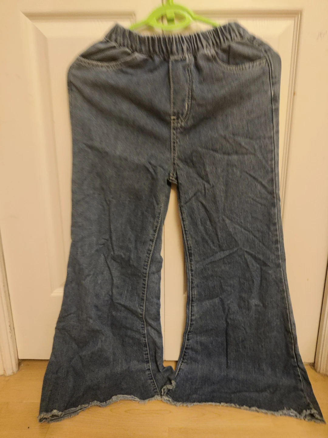 Blue Denim Flare Jeans (no3)