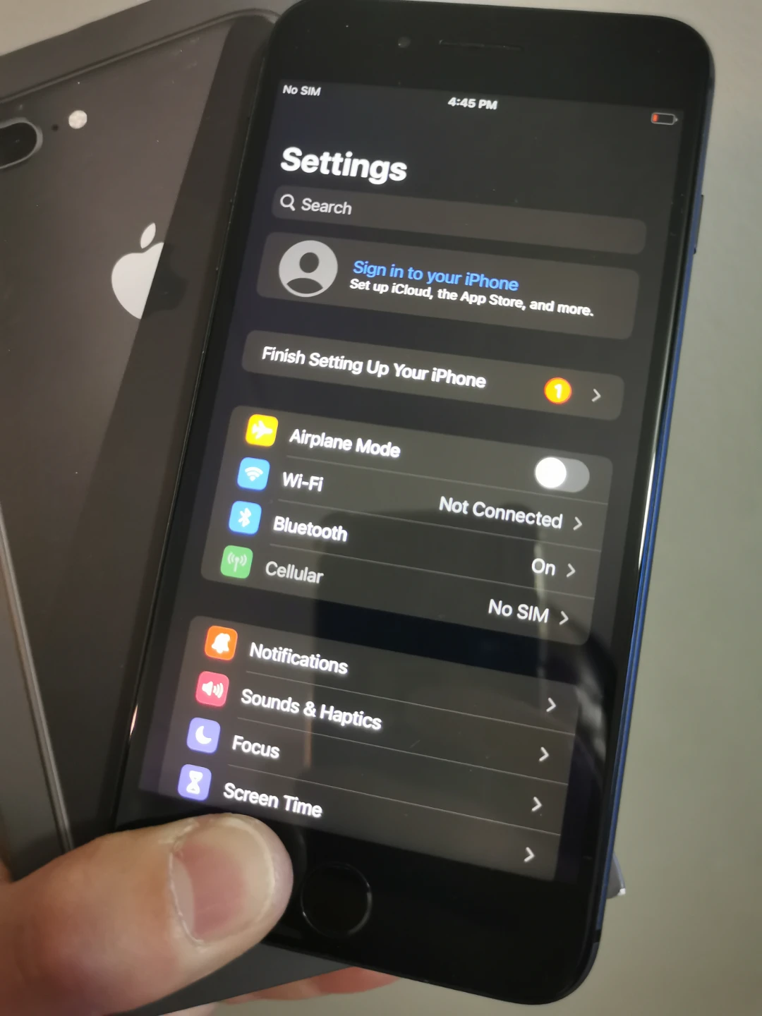 iPhone 8 Plus 64G Black Unlocked/100% battery health - photo 4