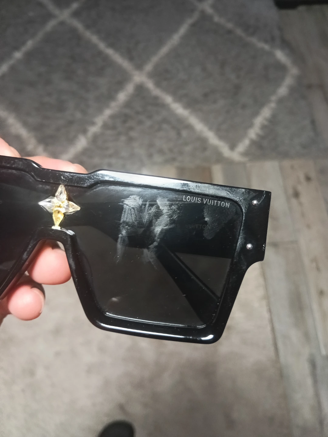 Louis Vuitton Black Square Sunglasses - photo 2