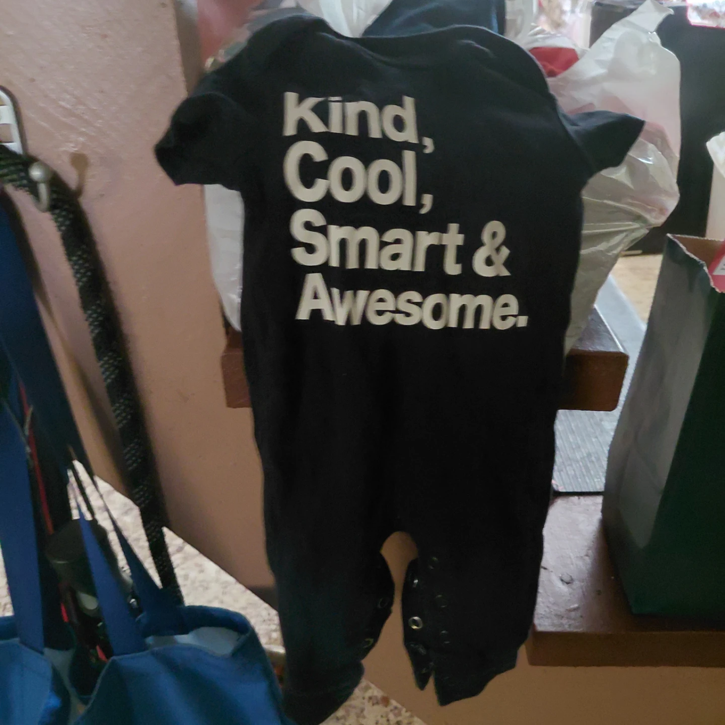 Black Baby Onesie