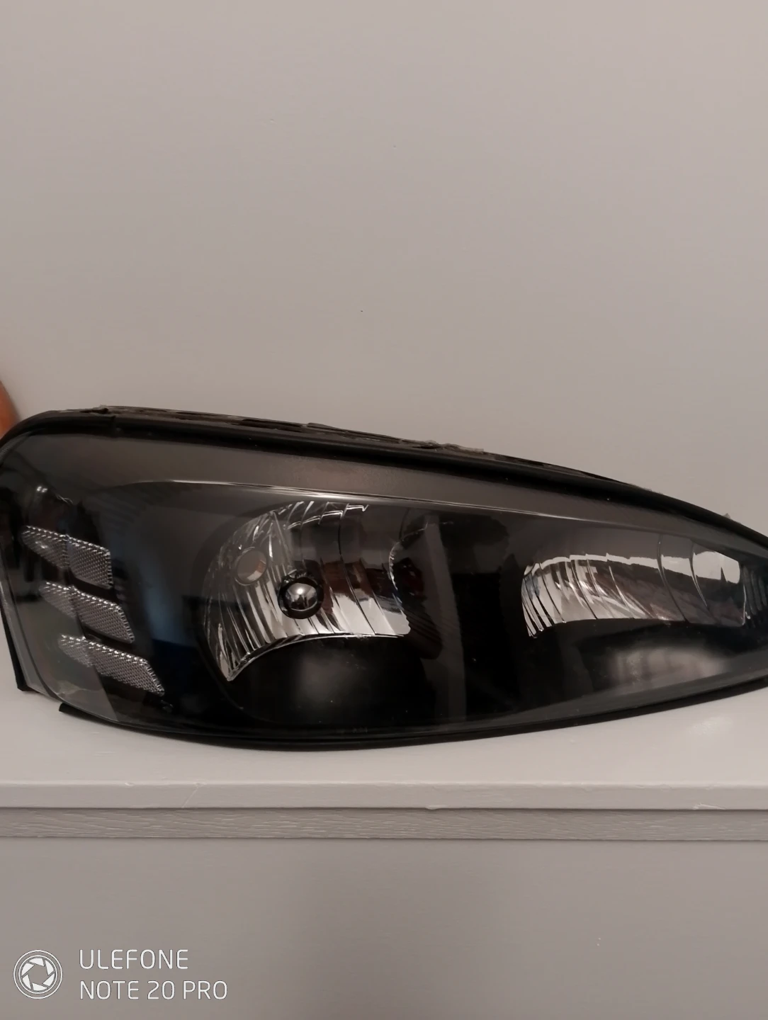 Pair of Black Headlights