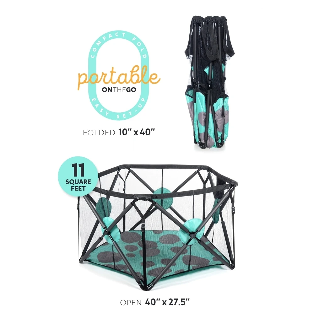 Millard Portable Playpen 11 Square Feet - photo 3