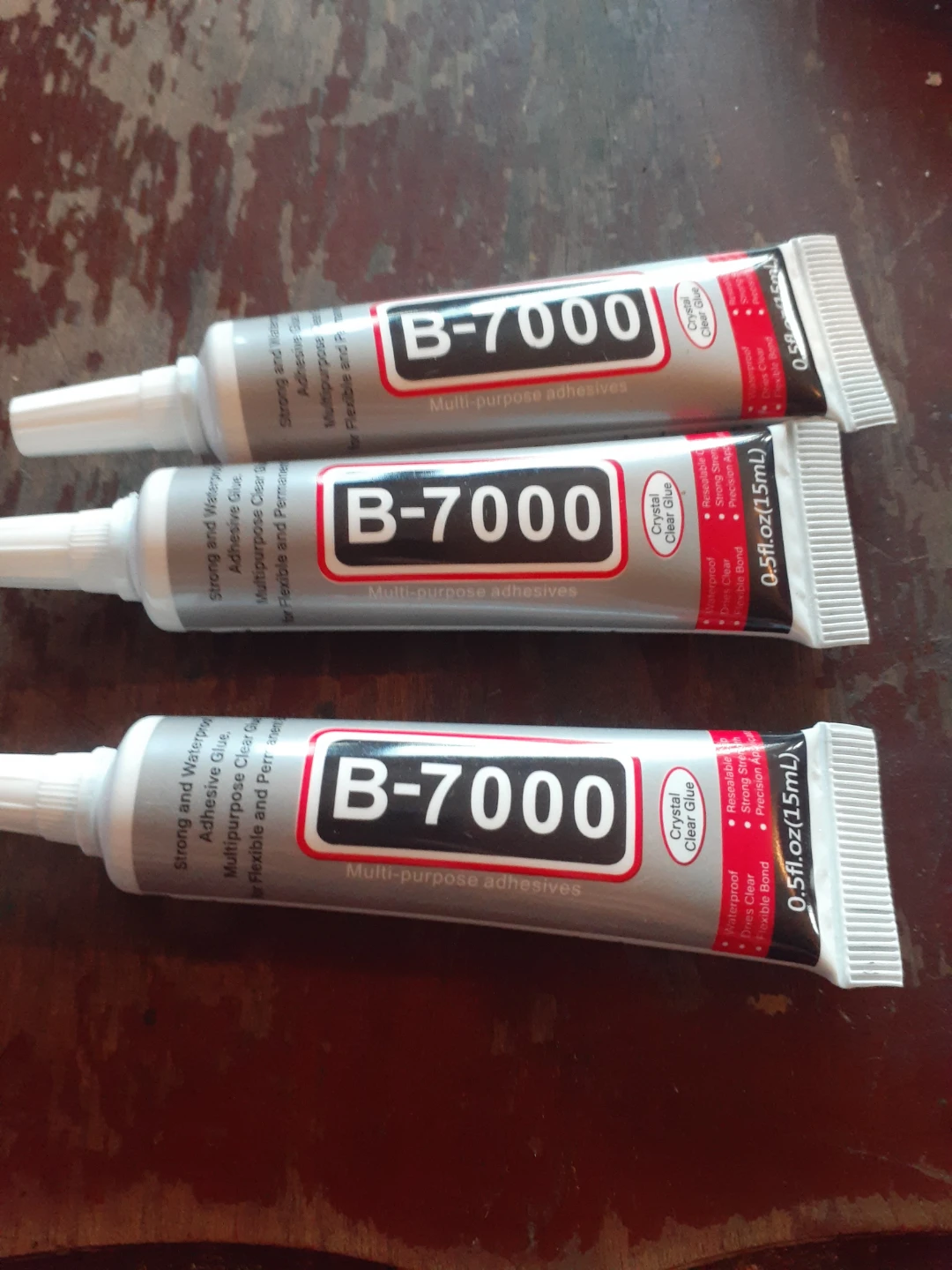 B-7000 Multi-purpose Adhesive Glue - 3 tubes - photo 2