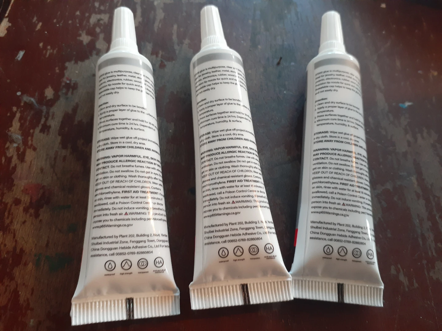 B-7000 Multi-purpose Adhesive Glue - 3 tubes - photo 3